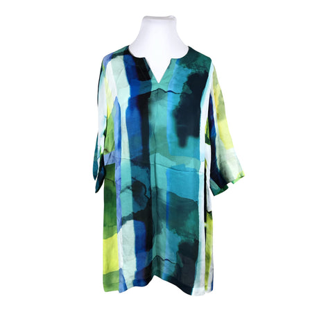 Unisex Ulla Popken - Õhuke tuunika, suurus 46 - Sinine ()