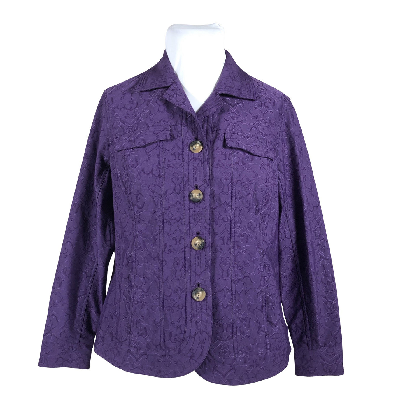 Unisex Coldwater Creek - Jakk, suurus 44 - Lilla (1)