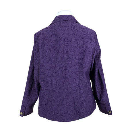 Unisex Coldwater Creek - Jakk, suurus 44 - Lilla (2)