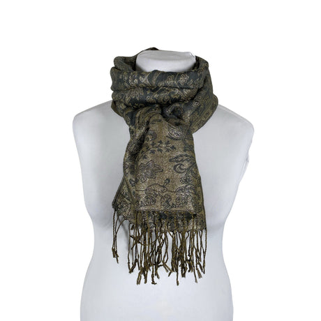Unisex Pashmina - Õhuke sall, suurus Maxi - Hall ()