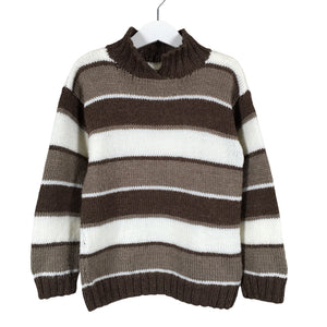 Unisex Handmade - Kampsun, suurus 128 - 134 - Pruun (1)