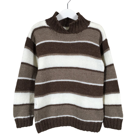 Unisex Handmade - Kampsun, suurus 128 - 134 - Pruun ()