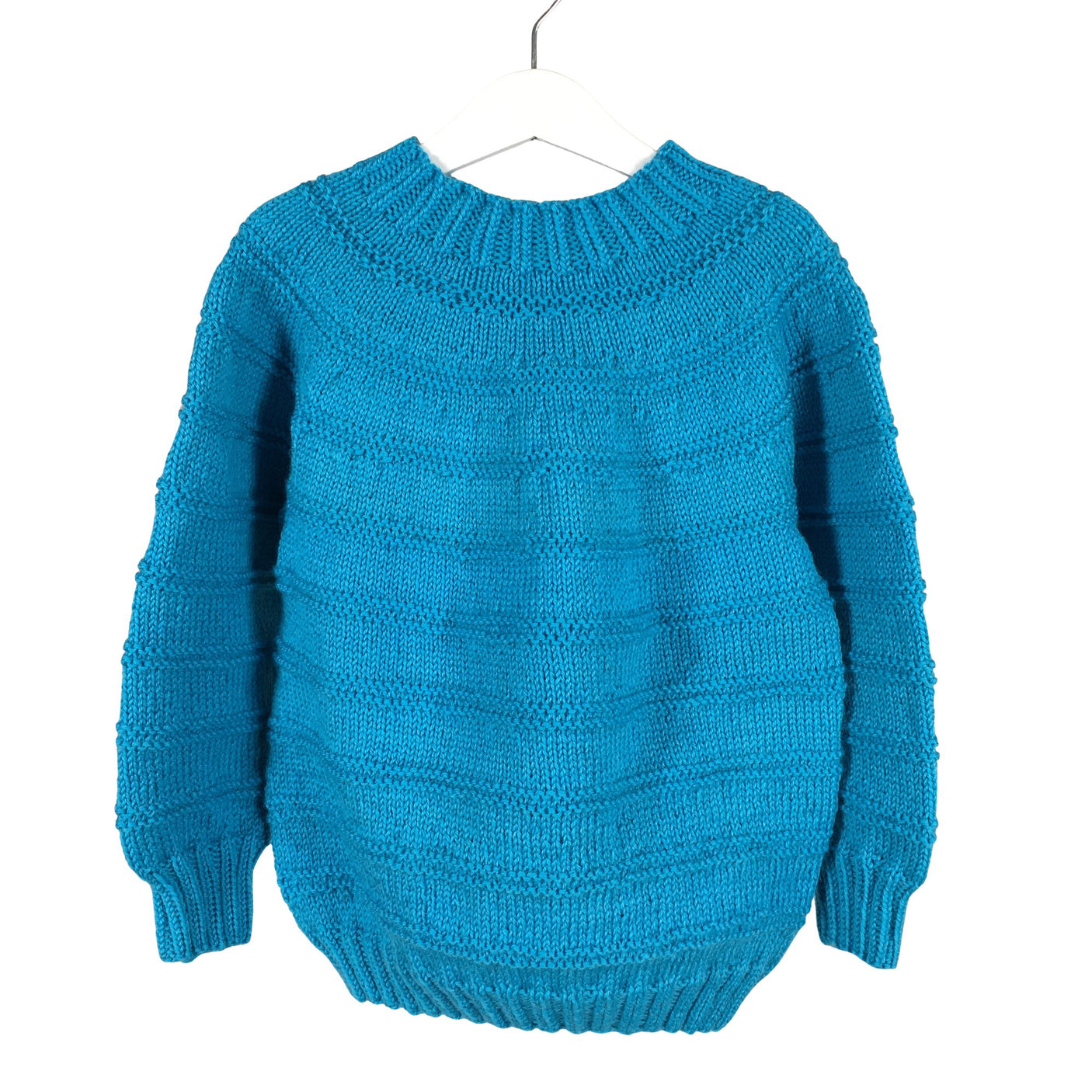 Unisex Handmade - Kampsun, suurus 134 - 140 - Türkiis (1)