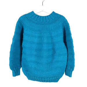 Unisex Handmade - Kampsun, suurus 134 - 140 - Türkiis (1)