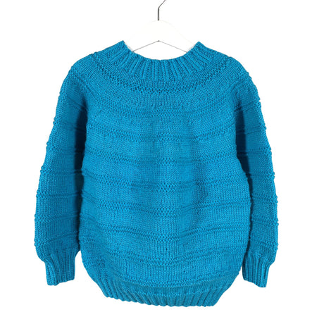 Unisex Handmade - Kampsun, suurus 134 - 140 - Türkiis ()