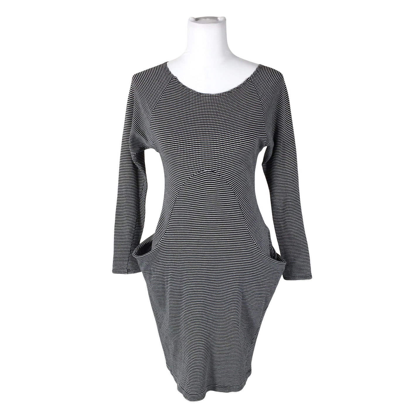 Unisex MUKA VA - Trikotaažist kleit, suurus 36 - Must (1)