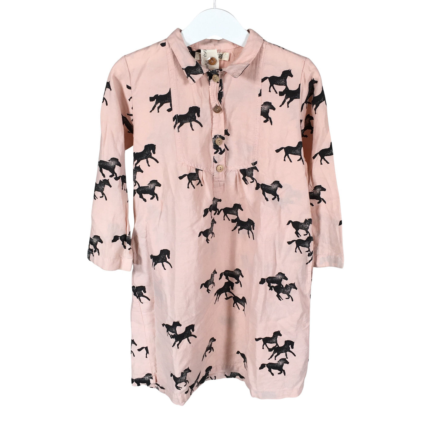 Unisex Bobo Choses - Mitteveniv kleit, suurus 104 - 110 - Heleroosa (2)