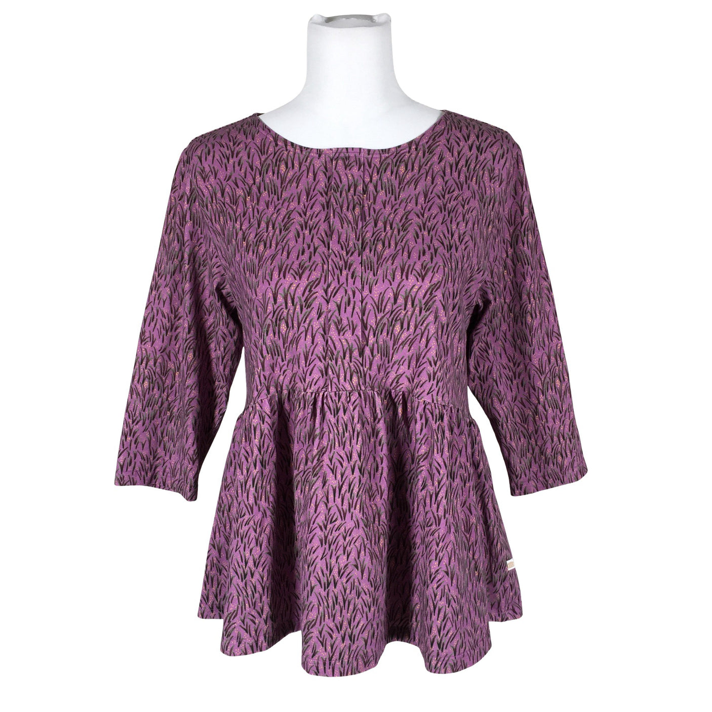 Unisex Puuvillatehdas - Trikotaažist pluus, suurus 38 - Lilla (1)