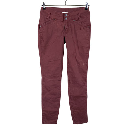 Unisex Noa Noa - Mittevenivad püksid, suurus W29 - Veinipunane ()