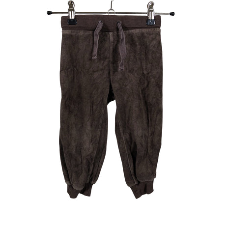 Unisex Lindex - Trikotaažist püksid, suurus 80 - 86 - Pruun ()