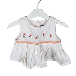 Unisex Theo&Pauline - Topp, suurus 86 - 92 - Valge (1)