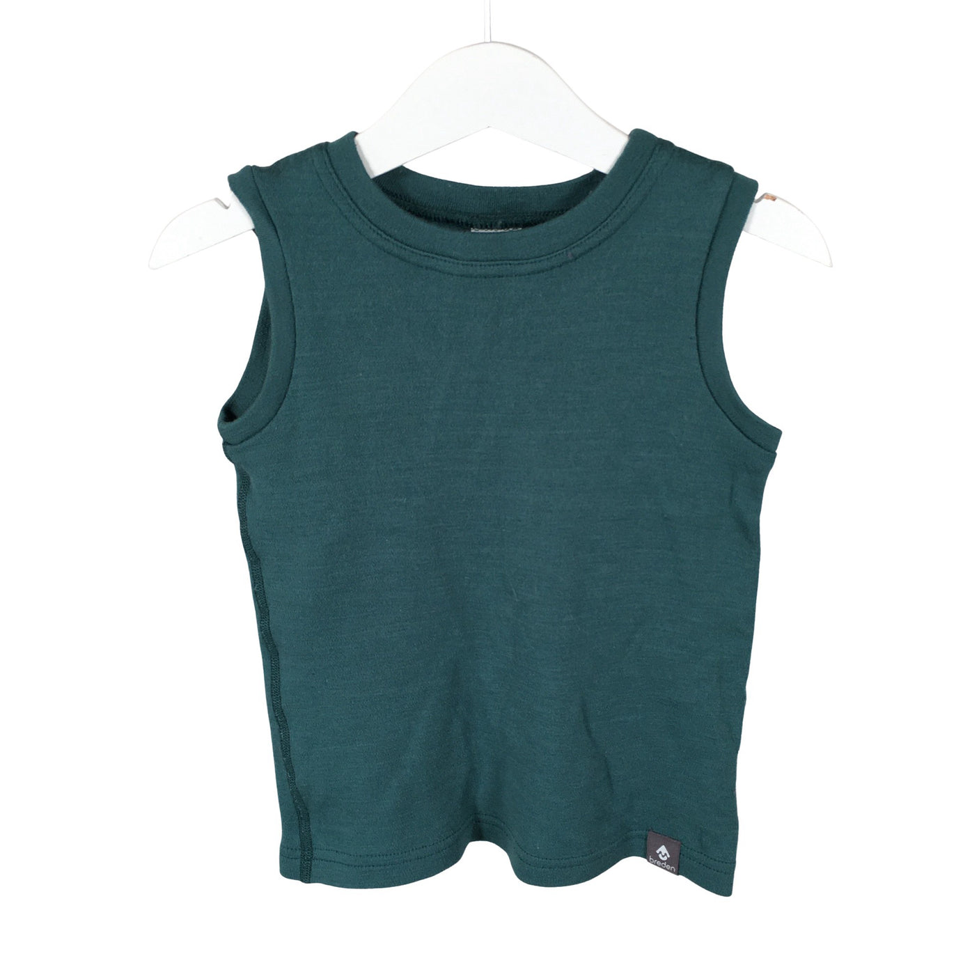 Unisex Breden - Trikotaažist topp, suurus 110 - 116 - Roheline (1)