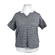 Unisex Batela - Lühikeste käistega pluus, suurus 42 - Hall ()