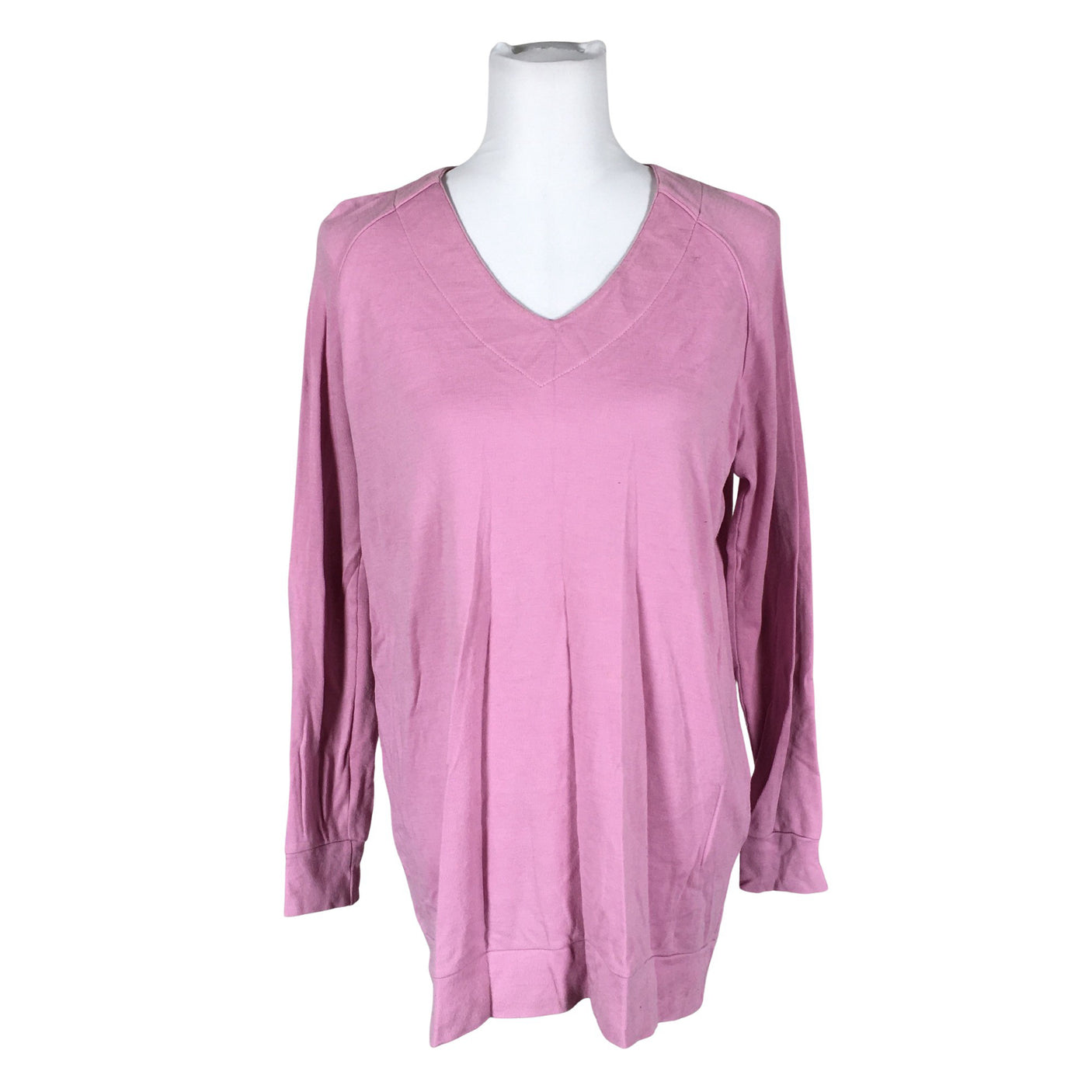 Unisex NOSH - Trikotaažist topp, suurus 36 - Heleroosa (1)
