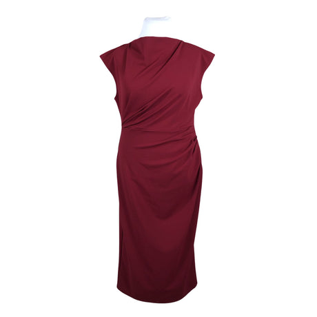 Unisex Anna Field - Trikotaažist kleit, suurus 42 - Veinipunane ()