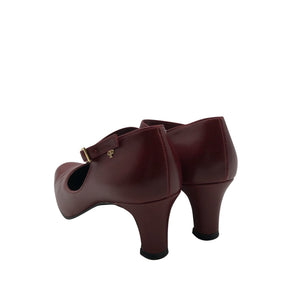 Unisex Pertti Palmroth - Kontsakingad, suurus 37 - Veinipunane (2)
