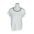 Unisex Ouì - Lühikeste käistega pluus, suurus 38 - Valge ()
