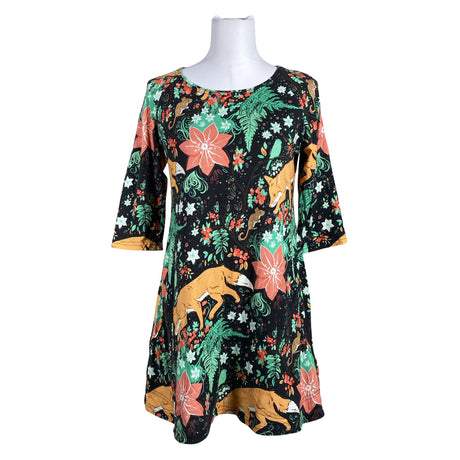 Unisex Ehta - Trikotaažist kleit, suurus 38 - Must ()