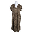 Unisex Mama Licious - Trikotaažist kleit, suurus 40 - Pruun ()