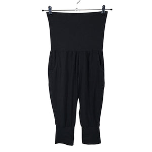Unisex NOSH - Trikotaažist poolpikad püksid, suurus 36 - Must (1)