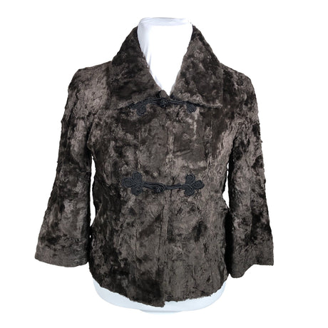 Unisex Andiata - Kunstkarusnahast mantel, suurus 42 - Pruun ()