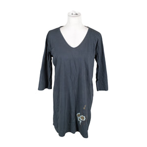 Unisex Lindex - Trikotaažist kleit, suurus 40 - Hall (1)