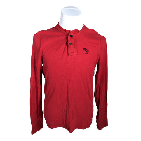 Unisex Abercrombie&Fitch - Trikotaažist pluus, suurus L - Punane ()