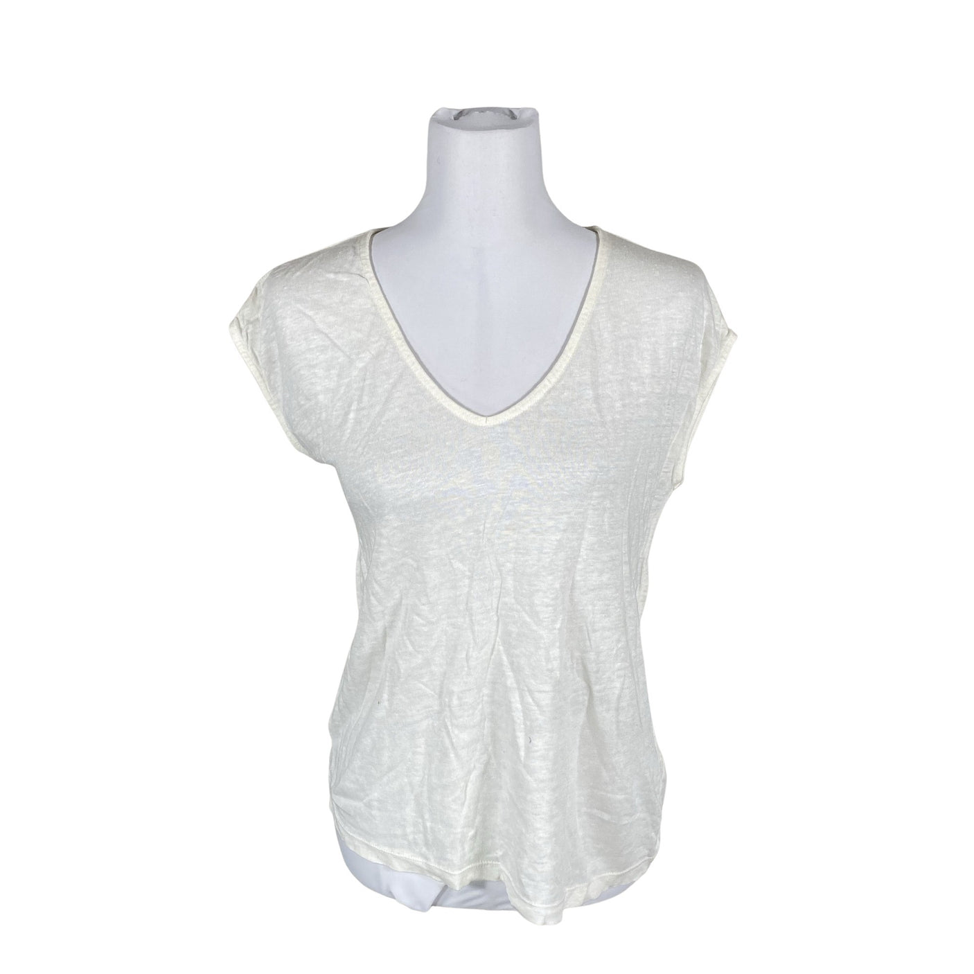 Unisex Lindex - T-särk, suurus 34 - Valge (1)