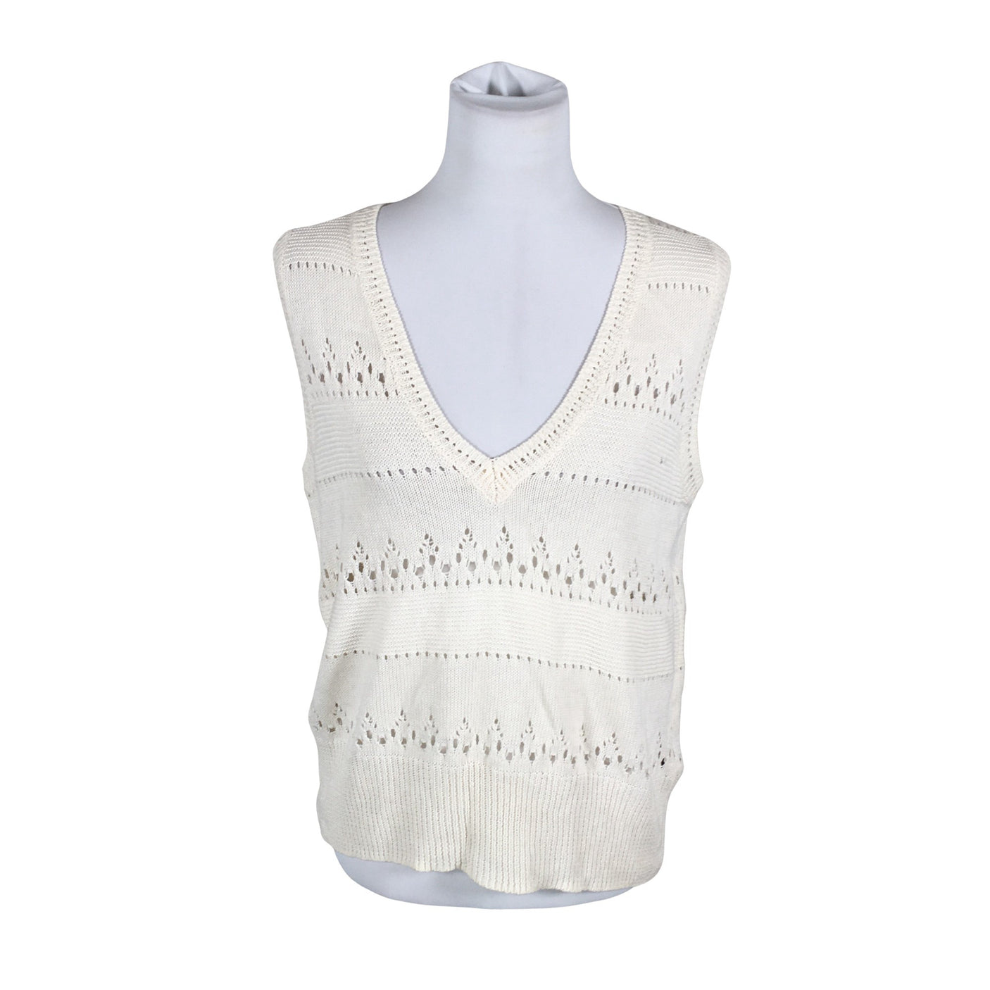 Unisex Pulz Jeans - Kootud vest, suurus 36 - Beige (1)