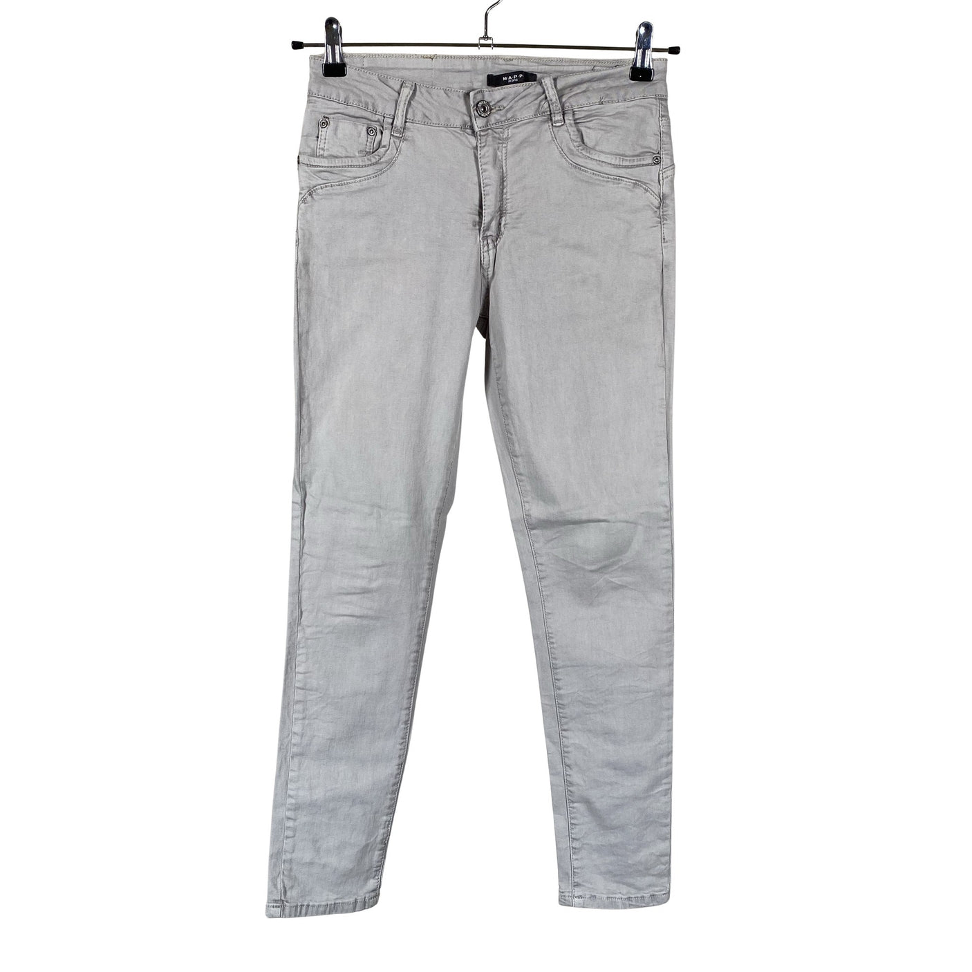 Unisex M.A.P.P Jeans - Teksad, suurus 38 - Hall (1)