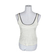 Unisex Massimo Dutti - Trikotaažist topp, suurus 38 - Looduslik valge ()