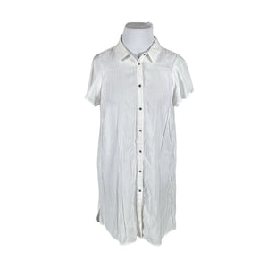 Unisex Zizzi - Õhuke tuunika, suurus 46 - Valge (1)