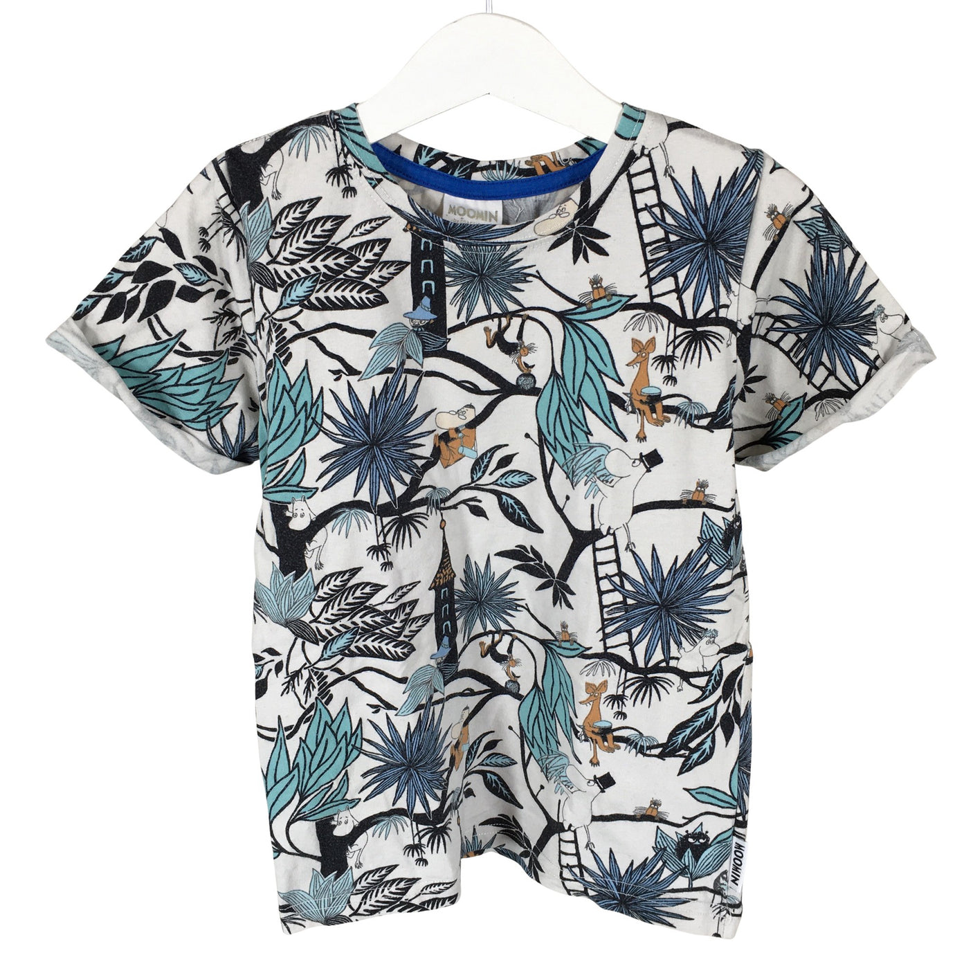 Unisex Moomin by Martinex - T-särk, suurus 110 - 116 - Sinine (1)
