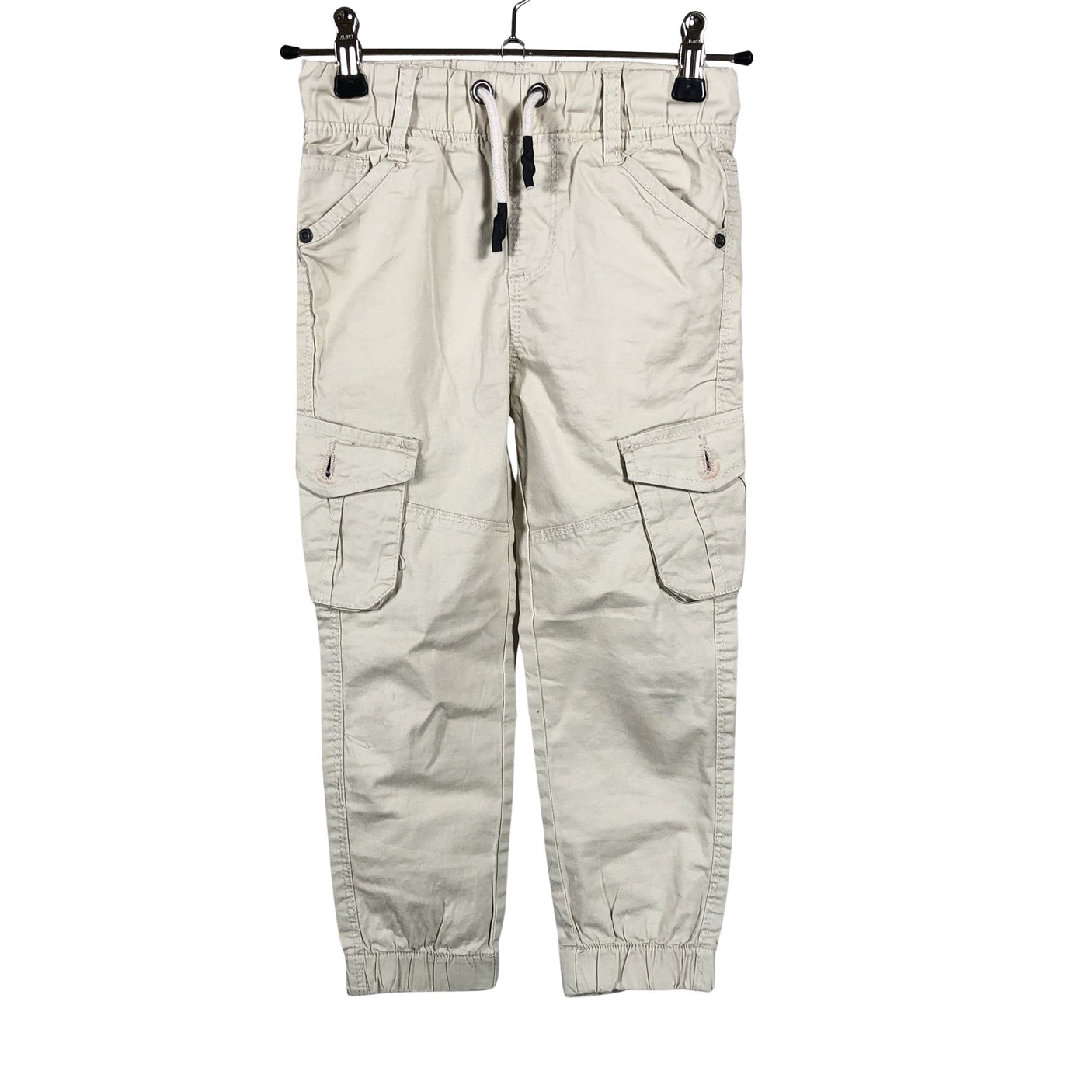 Unisex Skies Are Blue - Cargo-püksid, suurus 104 - 110 - Beige (1)