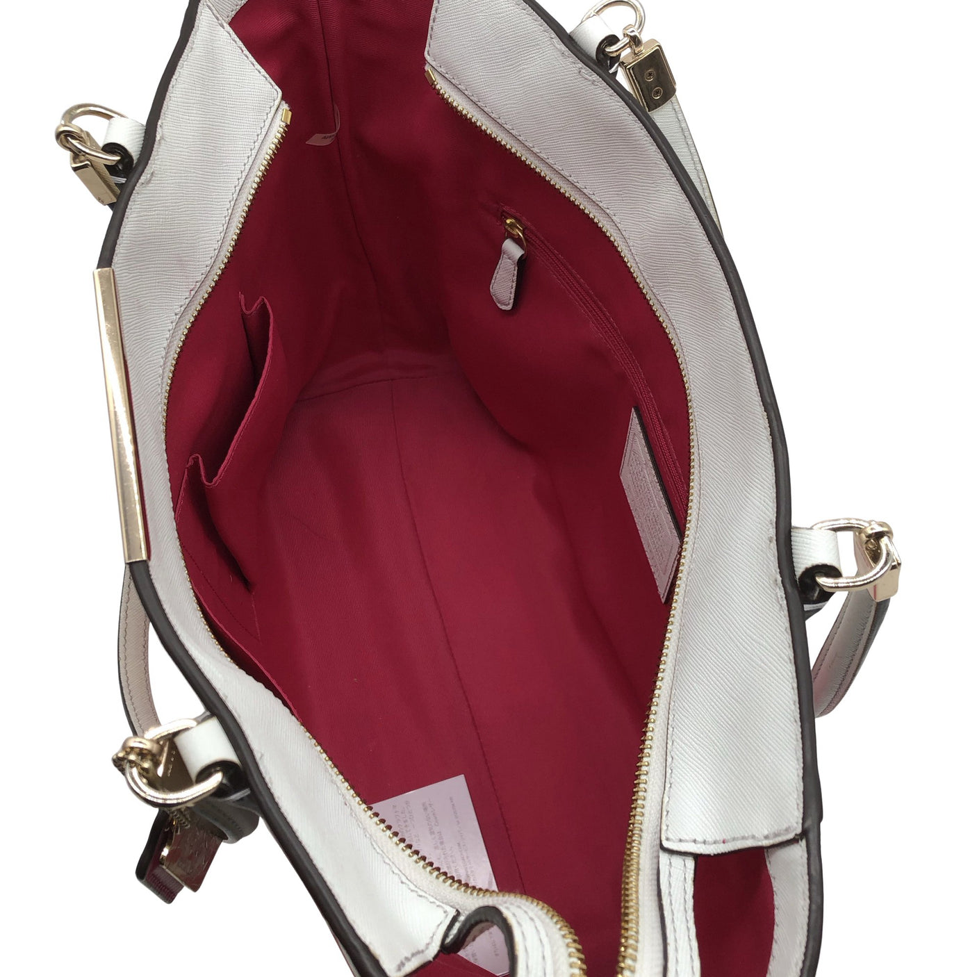 Unisex Coach - Käekott, suurus Maxi - Valge (3)