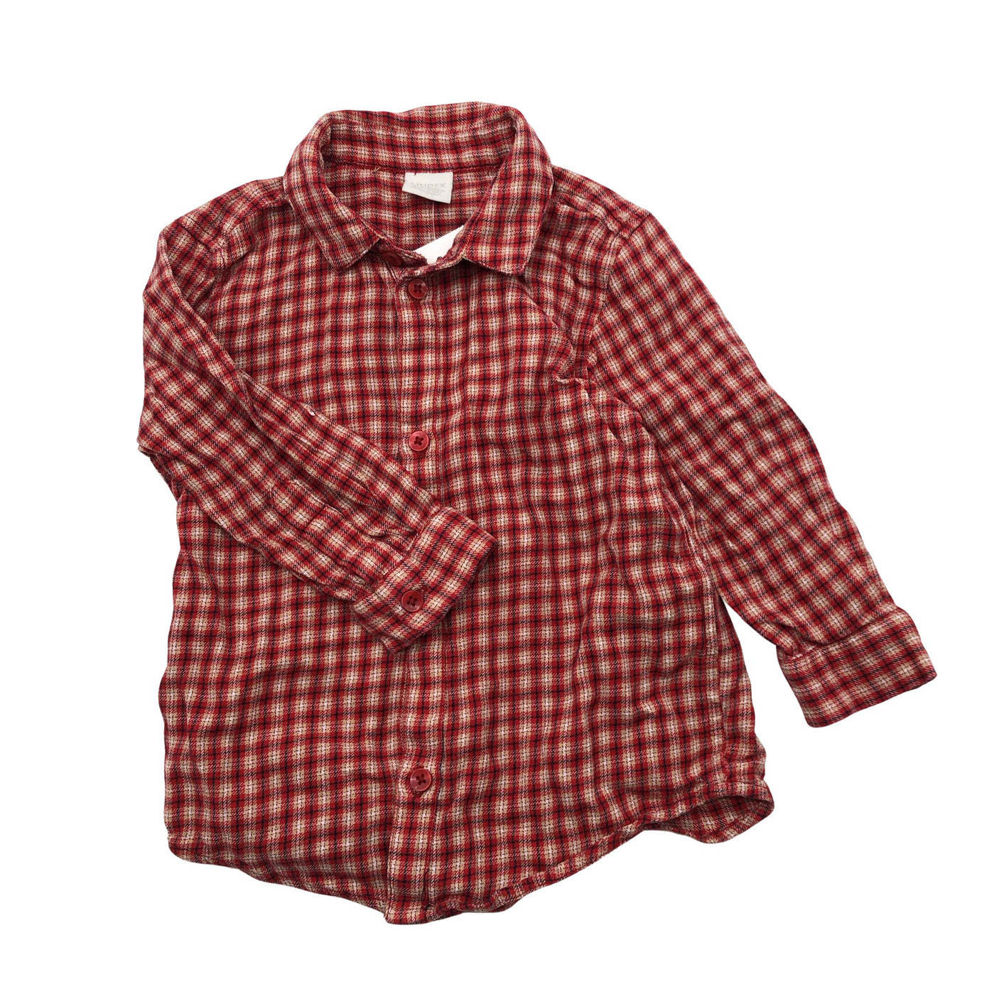 Unisex Lindex - Triiksärk, suurus 74 - 80 - Punane (1)