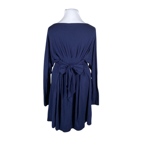 Unisex Muotikuu - Trikotaažist kleit, suurus 44 - Sinine (2)