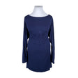 Unisex Muotikuu - Trikotaažist kleit, suurus 44 - Sinine ()