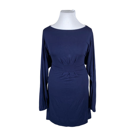 Unisex Muotikuu - Trikotaažist kleit, suurus 44 - Sinine ()