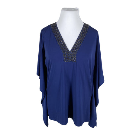 Unisex Michael Kors - Lühikeste käistega pluus, suurus 42 - Sinine ()