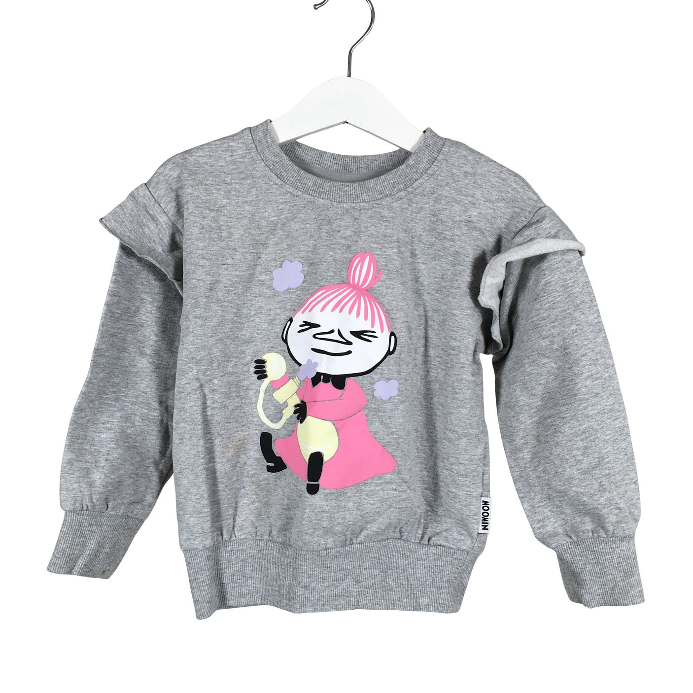 Unisex Moomin by Martinex - Dressikangast pluus, suurus 98 - 104 - Hall (1)
