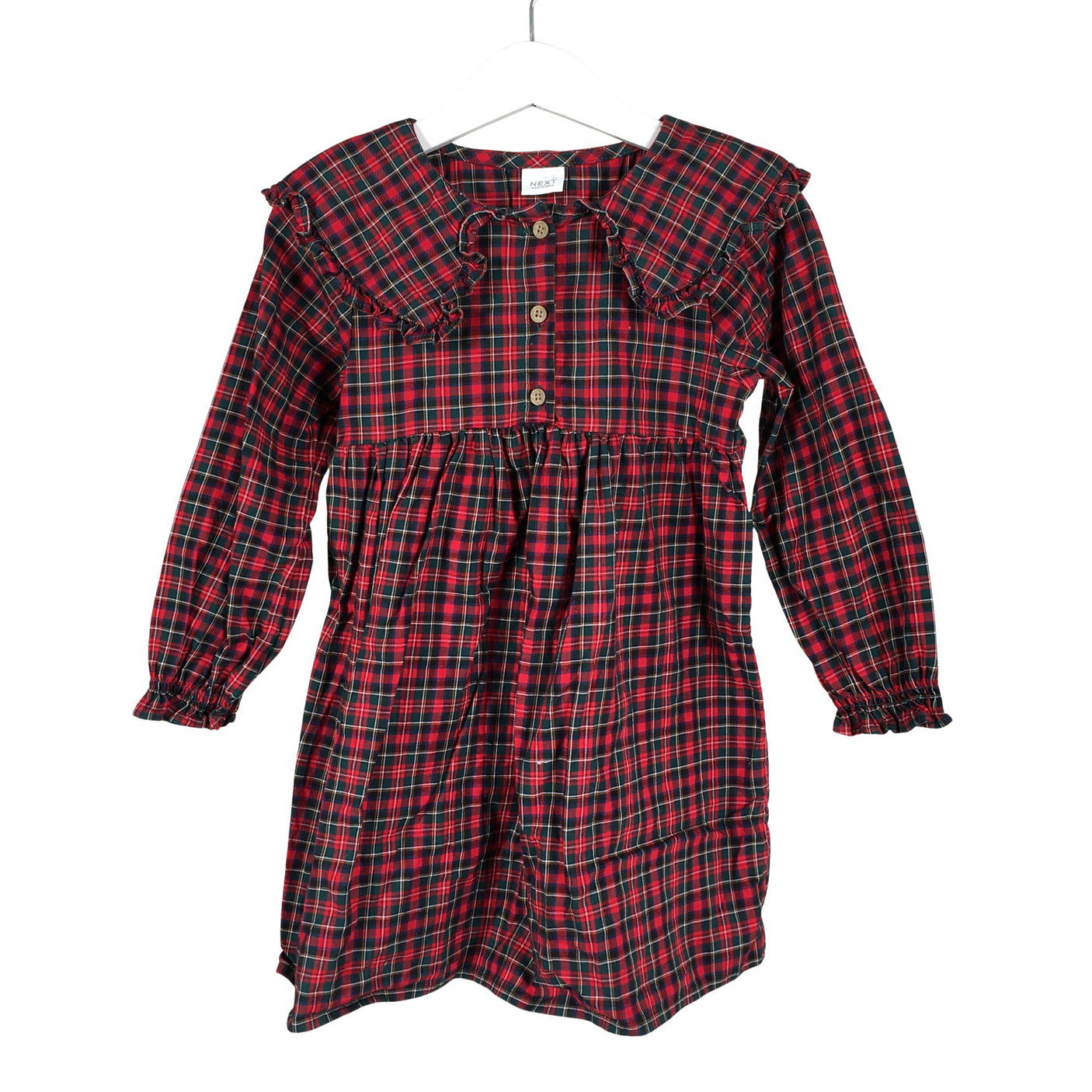Unisex Next - Mitteveniv kleit, suurus 134 - 140 - Punane (1)