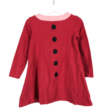 Unisex Moomin by Martinex - Trikotaažist kleit, suurus 98 - 104 - Punane (2)