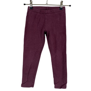 Unisex Lindex - Dressikangast püksid, suurus 98 - 104 - Veinipunane (1)