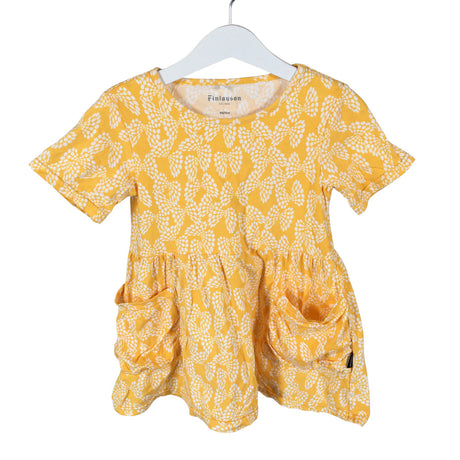 Unisex Finlayson - Trikotaažist kleit, suurus 98 - 104 - Kollane ()