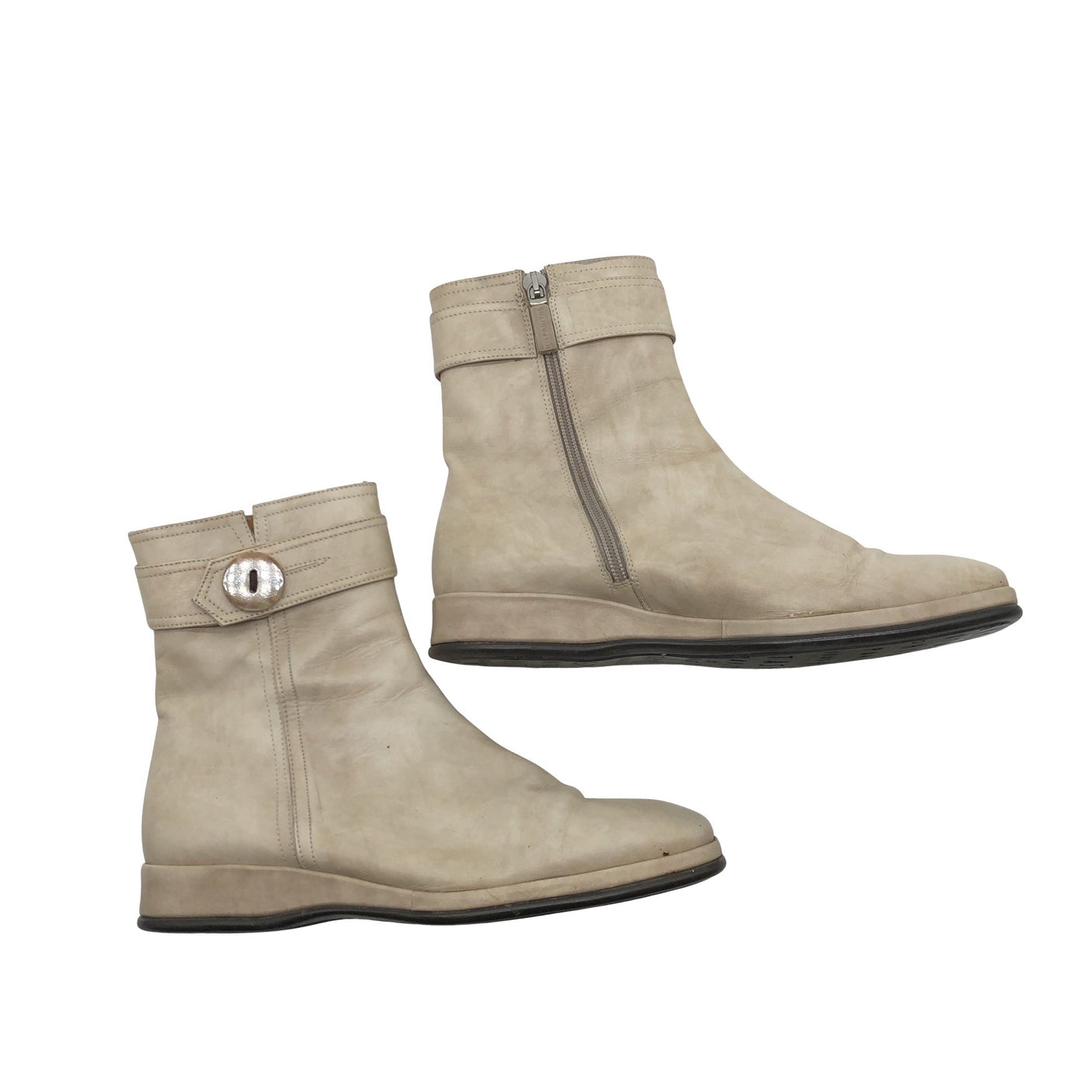 Unisex Hispanitas - Poolsaapad, suurus 37 - Beige (1)