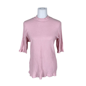 Unisex Nanso - Trikotaažist pluus, suurus 40 - Heleroosa (1)