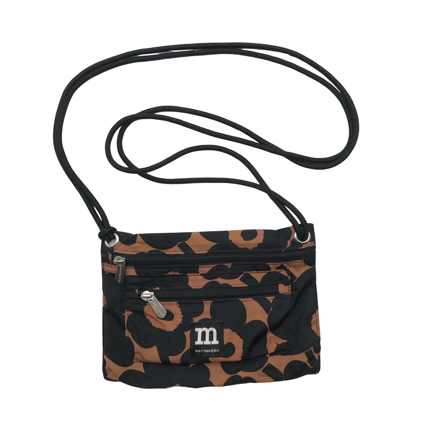 Unisex Marimekko - Õlakott, suurus Mini - Pruun (1)