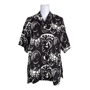 Unisex Marimekko - Mitteveniv tuunika, suurus 36 - Must (1)