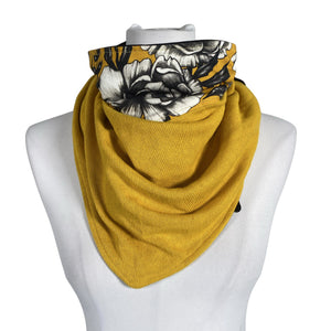 Unisex TLDsign - Õhuke sall, suurus Midi - Kollane (1)